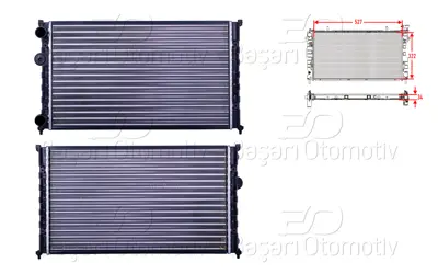 AUTOLUX 1113094-22 Su Radyatoru Mekanik Mt 525x322x23 1113094-22