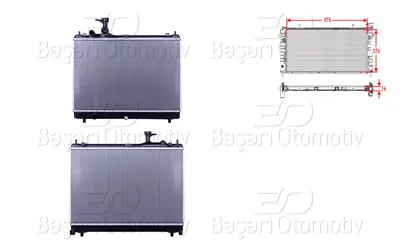 WISCO 3114150-00 Su Radyatoru Brazing Mt 375x570x16 3114150-00