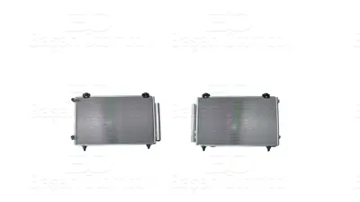 WISCO 3143357-00 Klima Radyatoru 650x392x16 3143357-00