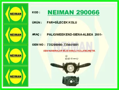 NEIMAN 290066 Far-Silecek Kolu Palio/Weekend-Siena-Albea 2001- 735290066 461800832 21031039 430672 231039