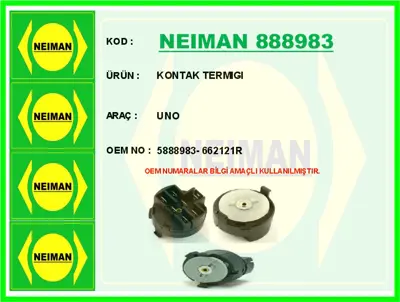 NEIMAN 888983 Kontak Termigi Uno 5888983 650300 2104003 662121 461930033 630061 46565078 14325 24003 46430504