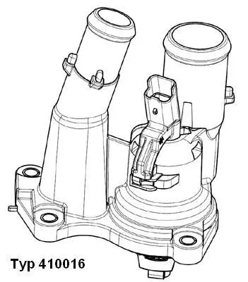 WAHLER 41001698D Termostat Komple Ford Focus C-Max 1.6 Tdci Hxda Hxdb 1345512 4M5G6L721GB 1319183 80322 352317001600 152883 180431 33100834 AS503995 862026298