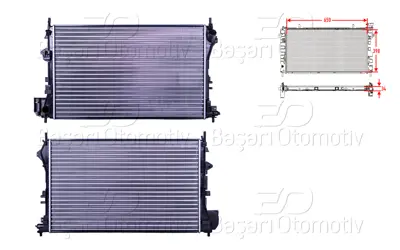 AUTOLUX 2113090-22 Su Radyatoru Mekanik Mt 650x398x34 1300245 121111 D7X027TT 37002339 58293 3013000246 24418343 OL2340 732877 620131