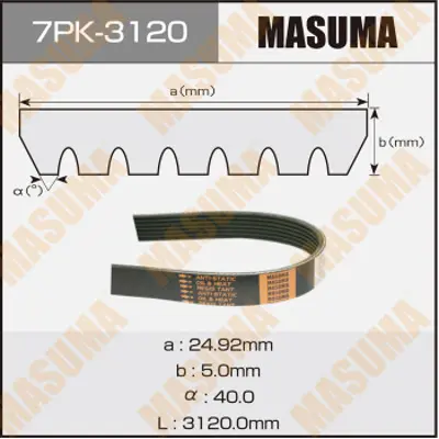 WISCO 7PK3120 V Kayisi 1750991