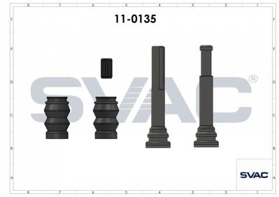 SVAC 11-0135 Kaliper Burc Tamir Takimi On Egea 77363520 4S712552BB 1356387 C2S38060 D41827C 4S712552BA 77364641 4427C3 C2S46545 1504906