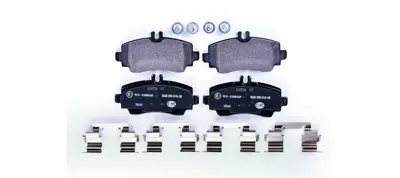 HELLA 8DB355018-281 Fren Balatasi On A-Class W168 99>04 1216Q A1684201420 A1684200383 1684200120 1684201520 65000 8DB355018281 901216 A1684201520 MDB1924