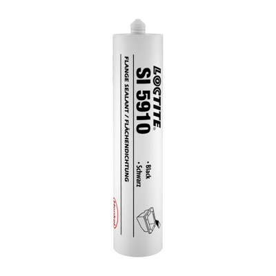 HENKEL 728771 Sivi Conta 200ml 200c Silikon Conta Siyah Locitet-5910 Mercedes Oem