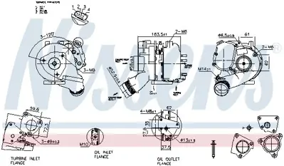 NISSENS 93280 Turbo Audi Asb Cdy Bug Casb 059145702H