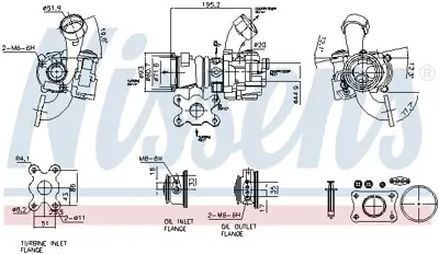 NISSENS 93305 Turbo Vw Cyv Cjz 04E145722E