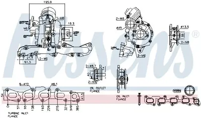 NISSENS 93506 Turbo Audi Cgl Cnh 04L253056L