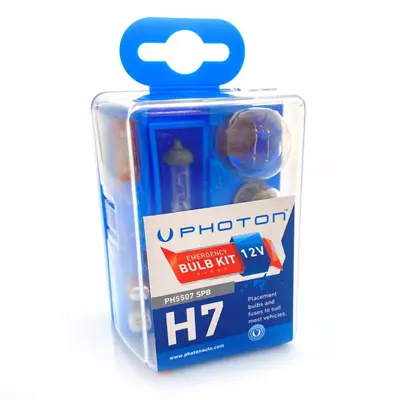 Photon PH5507 SPB H7 12v Yedek Ampul Kiti 