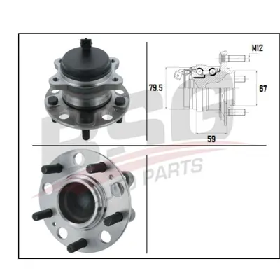 BSG BSG 44-600-009 Arka Porya 52730C1100 R18483 24KI057 VKBA7787 420330 40807004K KK20330 853043250 PWB1526 QWB1626