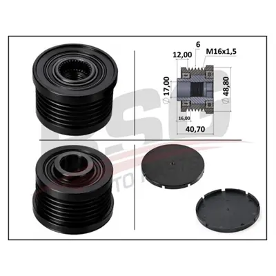 BSG BSG 75-630-004 Alternatör Kasnagi 1010083 120884 14101 20947 2170014 23058421OE 2315100Q0B 2494256 33133 332301 3533 380402 431264 455024 4555082 47062 4913 5410 5410ZEN 55593 60933133 621889 720022 8200584040 8641104008 8666126 885036 93190868 A04128 AF229643 AFP3027V ALP2346 AP9039 DB0279 FGF0054 FI10320 G884Z GA75504 LOPA0029 OAP7081 PA92124 RECSCP901241 RKT2118 RLA3509 RPK0100641 RS