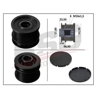 BSG BSG 65-630-002 Alternatör Kasnagi 153733 222598 354591 37518 535020410 55565443 59966 AFP1006 ALP2448 AP9114 CR4077 F51161 GA75311 RPK041254 SK040144 VKM03512