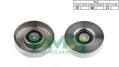 BMS  461 Alternatör Gergi Rulmanı Daıhatsu Terıos 1.3L K3-V 1660323010 1660323011 1660397401