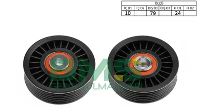 BMS  500 Alternatör Gergi Rulmanı Bravo-coupe-marea-punto-s 7740252