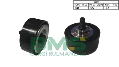 BMS  768 Kayıs Gergı Rulmanı Mını N47N R55 R56 R57 R58 R59  11287823380