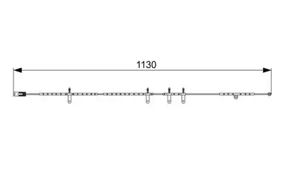 Bosch  1987473016 Balata Fısı Arka Mını R50 R52 R53 34356761448