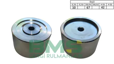 BMS 722 Alternatör Gergi Rulmanı 