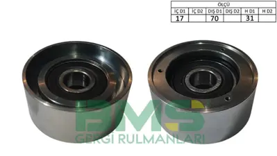 BMS 752 Alternatör Gergi Rulmanı 225W-225W-260W-280 320/08657