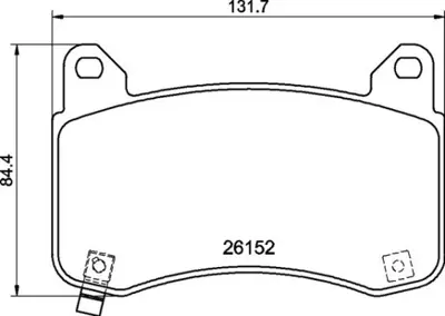 BREMBO P09029 Fren Balatası 800824200C