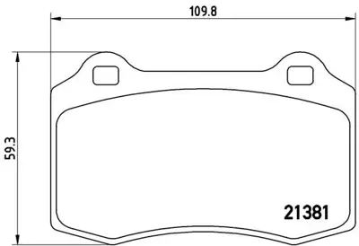BREMBO P24073 Fren Balatası On Low-met Ford 1230732