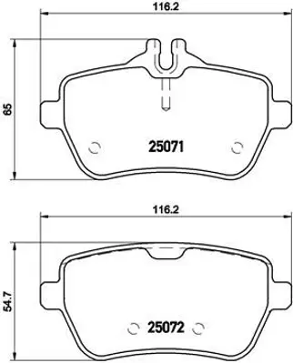 BREMBO P50103 Fren Balatası 