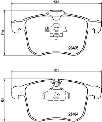 BREMBO P59049 Fren Balatası On Low-met Opel 93802167
