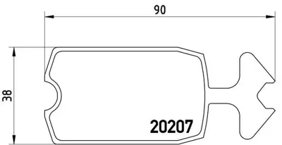 BREMBO P61002 Fren Balatası On Low-met Cıtroen 75516219