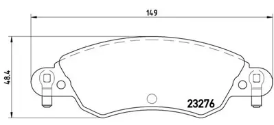 BREMBO P61070 Fren Balatası On Low-met Cıtroen 425287