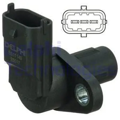 DELPHI  SS11149 Eksantrik Mili Sensörü Fıat Ducato 2.3 Jtd 02=-GT 504052598 5802034639