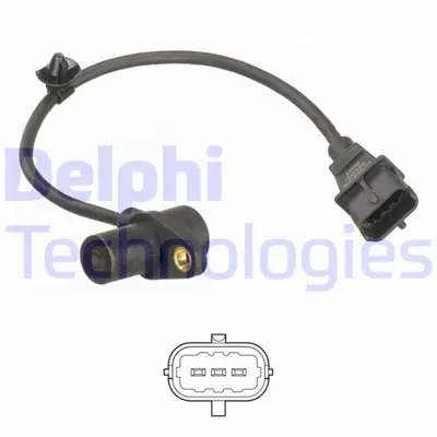 DELPHI  SS11241 Krank Mili Sensörü GETZ-IX35-MATRIX-SPORTAGE 391802A100