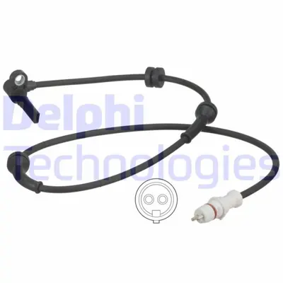 DELPHI  SS20608 Ön Sağ Abs Hız Sensörü Punto-punto Van 08/1999 -gt 46531419