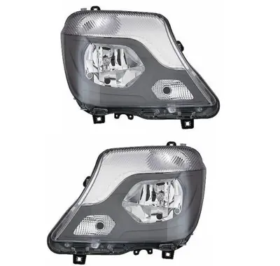 İthal SPRNT13-7002 Far Sol HALOJEN. Vıraj Aydınlatmalı Mercedes Spr A9068202361