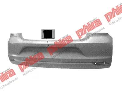 PHIRA 153.28.9621 Tampon Arka Astarli Sol Egz Cikis Volkswagen Polo 6C6807421AGRU 25045559 VG0241061 5814546 6C6807421A 2207056 365447HA PL14320 9507959A1