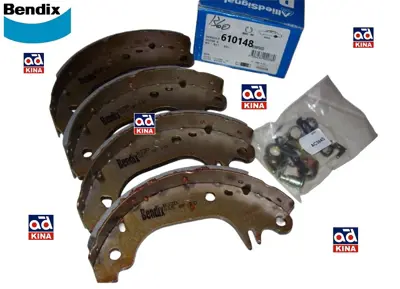 BENDIX 610148 Fren Balatası Arka Yapıstırma R9 7701202287 7701202887 7701202967 7701202969 7701201679 7701203780 424143 424157 RB337373 7701349649