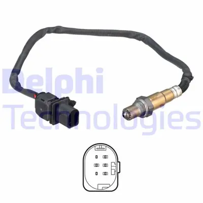 DELPHI  ES21197-12B1 Oksıjen Sensörü Fıat Egea-punto-grande Punto-doblo 53302940 68328896AA 135306 55566503 281004179 884524275 533029400 93179226 55583271 30751138