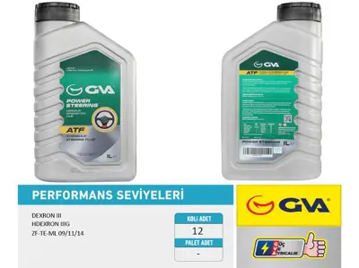 GVA  9921620 Hidrolik Direksiyon Yağı-nbspatf Yeşil 1 Lt 310000130 1161317 1161529 1181100 G002000 A001989240310 90544116 1384110 4320333 81221468879
