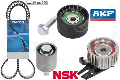 GVA 59T2930 Eksantrik Gergi Kiti 193X24 Fıat Ducato 21-GT 2 55212159 55191315 46341602 55488983 K981089B QBPK7980 93178816 3013524 KP45623XS 73504017