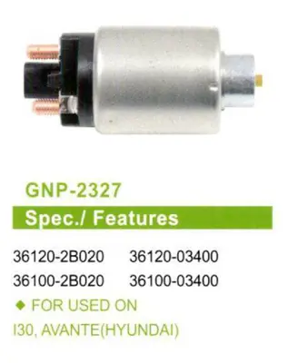 GENON  2327 Mars Otomatıgı 12V Hyundaı I30 - Avante 36120 2B020 36120 03400