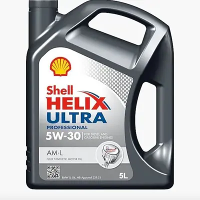 SHELL P06841 Shell Helıx Ultra Pro 5W-30 Am-l 5 Lıtre 