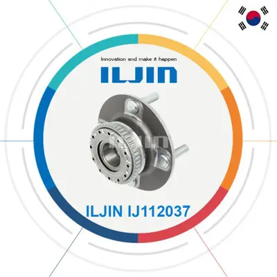 ILJIN IJ112037 Arka Teker Poryası Elantra 2000>2006 Cerato 2004>2008 4 Bıjon Abslı 527102D115 527102D315 R18427 922871 1282LANA44R 50706B IJ112037 HYWB11831 ADG08339 KK20315