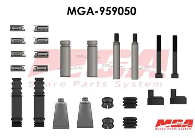 MGA 959050 Kalıper Burc Tamır Tk Saclı On Arka Sprınter 907 18- 2 Teker Full Set A9104214800