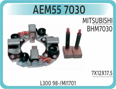 AEM 55 7030 Komur Yuvası BHM7030 L300 98-/MI1701 7X12X17.5 BHM7030 MI1701