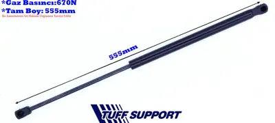 TUFF SUPPORT 611726 Bagaj Amortisörü Fıat 500L 12-GT 51883050 871015250 2017263 263392 51953757 430719108600 30L1AB QTS828321 127569 GH0675544