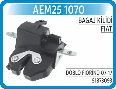 AEM 13 1070 Japon Sıgorta Erkek Düz 20A 10859994 131070 1527651 3425 60637 6EB005633001