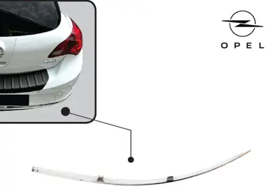 TAP 13368078 Arka Tampon Nikelajı Sağ Astra-j Hb 701857507 