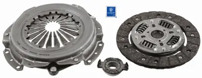SACHS 3000950570 Debriyaj Seti Peugeot P106 P206 P206- P306 1.4 Tu3jp  GM 205288, GM 24012001321, GM BDRS143225, GM DF1221, GM HPD530, GM 230238, GM 24119VF, GM BG2444, GM DDF214, GM 95661747