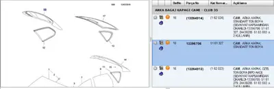PSA 13396706 Arka Cam 13264914 13396706 162024 24438285 5161327