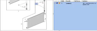 PSA 13465910 Desıccant Insert, Kıt 13465910